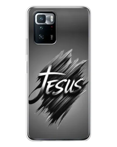 Чехол для Xiaomi POCO X3 GT с картинкой «Надпись Jesus Graffiti» Чехол для Xiaomi POCO X3 GT с картинкой «Надпись Jesus Graffiti»