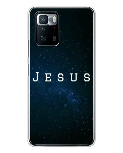 Чехол для Xiaomi POCO X3 GT с картинкой «Звездное небо Jesus» Чехол для Xiaomi POCO X3 GT с картинкой «Звездное небо Jesus»