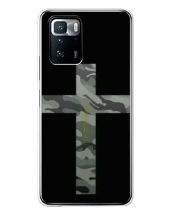 Чехол для Xiaomi POCO X3 GT с картинкой «Милитари Крест»