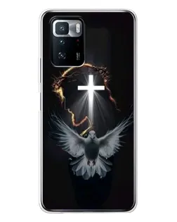 Чехол для Xiaomi POCO X3 GT с картинкой «Голубь и Свет»