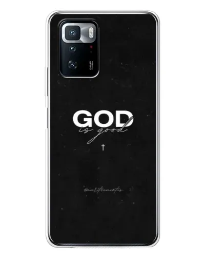Чехол для Xiaomi POCO X3 GT с картинкой «GOD — Бог над всем» Чехол для Xiaomi POCO X3 GT с картинкой «GOD — Бог над всем»