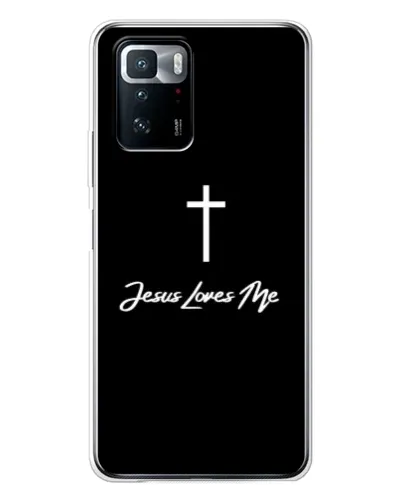 Чехол для Xiaomi POCO X3 GT с картинкой «Иисус любит тебя» Чехол для Xiaomi POCO X3 GT с картинкой «Иисус любит тебя»