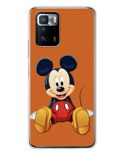 Чехол для Xiaomi POCO X3 GT с картинкой «Микки отдыхает»