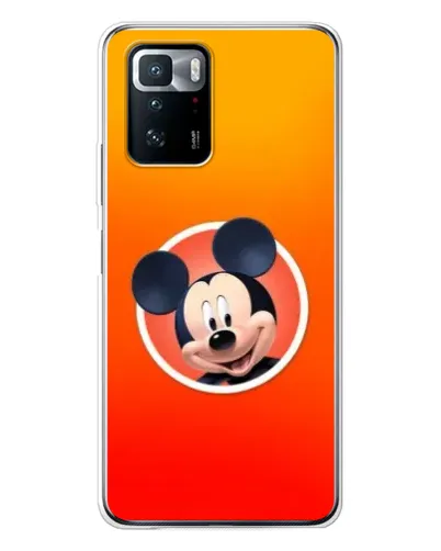 Чехол для Xiaomi POCO X3 GT с картинкой «Mickey в круге»