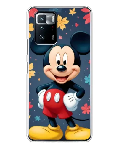 Чехол для Xiaomi POCO X3 GT с картинкой «Осенний Mickey Mouse»