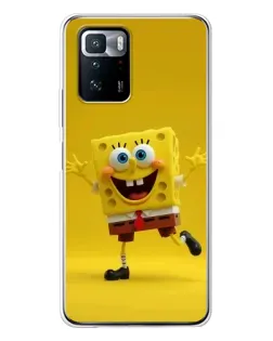 Чохол для Xiaomi POCO X3 GT з картинкою «Позитивний Губка Боб»