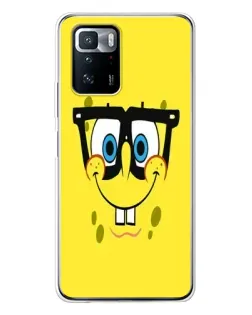 Чохол для Xiaomi POCO X3 GT з картинкою «Мінімалістичний Спанч Боб»