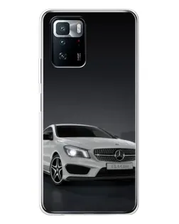 Чехол для Xiaomi POCO X3 GT с картинкой «Mercedes AMG GT Silver»