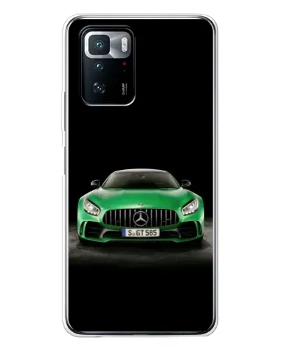 Чехол для Xiaomi POCO X3 GT с картинкой «Mercedes — неоновый лого» Чехол для Xiaomi POCO X3 GT с картинкой «Mercedes — неоновый лого»