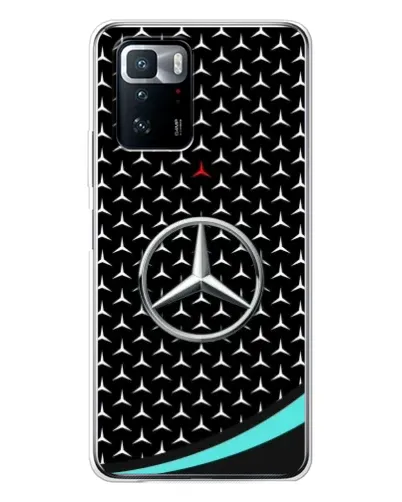 Чехол для Xiaomi POCO X3 GT с картинкой «Mercedes — бирюзовый акцент» Чехол для Xiaomi POCO X3 GT с картинкой «Mercedes — бирюзовый акцент»