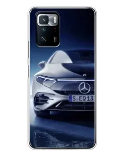 Чехол для Xiaomi POCO X3 GT с картинкой «Mercedes EQ — будущее»