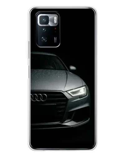 Чехол для Xiaomi POCO X3 GT с картинкой «Audi — детализация кузова» Чехол для Xiaomi POCO X3 GT с картинкой «Audi — детализация кузова»