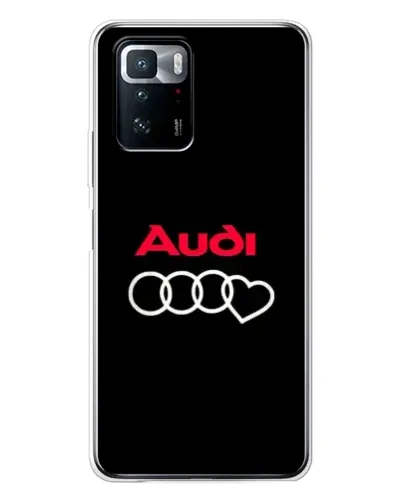 Чехол для Xiaomi POCO X3 GT с картинкой «Логотип Audi Heart» Чехол для Xiaomi POCO X3 GT с картинкой «Логотип Audi Heart»