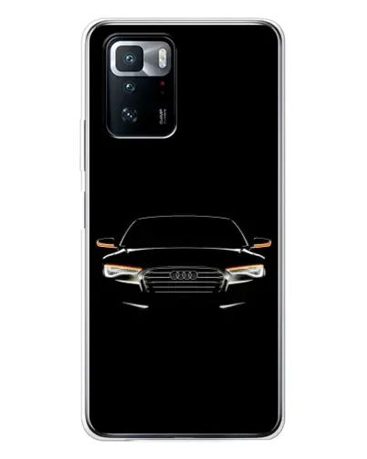 Чехол для Xiaomi POCO X3 GT с картинкой «Audi — ночной контур» Чехол для Xiaomi POCO X3 GT с картинкой «Audi — ночной контур»