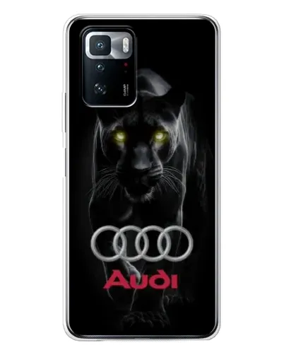 Чехол для Xiaomi POCO X3 GT с картинкой «Пантера и Audi» Чехол для Xiaomi POCO X3 GT с картинкой «Пантера и Audi»