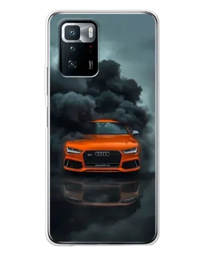 Чехол для Xiaomi POCO X3 GT с картинкой «Audi в облаках дыма» Чехол для Xiaomi POCO X3 GT с картинкой «Audi в облаках дыма»
