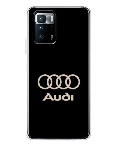 Чехол для Xiaomi POCO X3 GT с картинкой «Audi — золотой логотип» Чехол для Xiaomi POCO X3 GT с картинкой «Audi — золотой логотип»