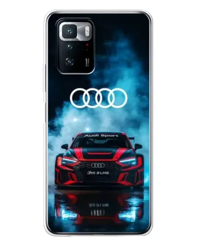 Чехол для Xiaomi POCO X3 GT с картинкой «Audi Sport — неон» Чехол для Xiaomi POCO X3 GT с картинкой «Audi Sport — неон»