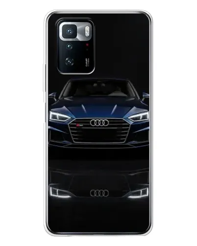 Чехол для Xiaomi POCO X3 GT с картинкой «Audi — ночное отражение» Чехол для Xiaomi POCO X3 GT с картинкой «Audi — ночное отражение»