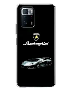 Чохол для Xiaomi POCO X3 GT з картинкою «Логотип Lamborghini класика» Чохол для Xiaomi POCO X3 GT з картинкою «Логотип Lamborghini класика»