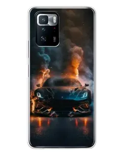 Чохол для Xiaomi POCO X3 GT з картинкою «Lamborghini димна естетика» Чохол для Xiaomi POCO X3 GT з картинкою «Lamborghini димна естетика»