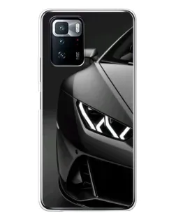 Чохол для Xiaomi POCO X3 GT з картинкою «Lamborghini фари деталізація» Чохол для Xiaomi POCO X3 GT з картинкою «Lamborghini фари деталізація»
