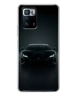 Чохол для Xiaomi POCO X3 GT з картинкою «Чорний Lamborghini Aventador» Чохол для Xiaomi POCO X3 GT з картинкою «Чорний Lamborghini Aventador»