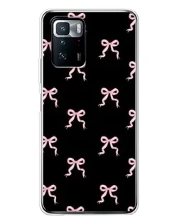 Чехол для Xiaomi POCO X3 GT с картинкой «Бант-цветок»