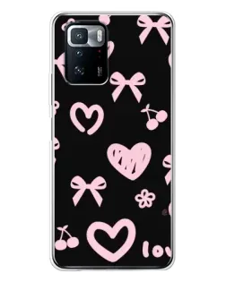 Чехол для Xiaomi POCO X3 GT с картинкой «Сатиновый бант»