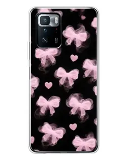 Чехол для Xiaomi POCO X3 GT с картинкой «Геометрия банта»