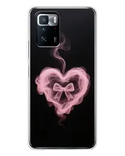 Чехол для Xiaomi POCO X3 GT с картинкой «Дымчатое сердце»