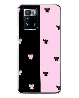Чехол для Xiaomi POCO X3 GT с картинкой «Контрастные банты»