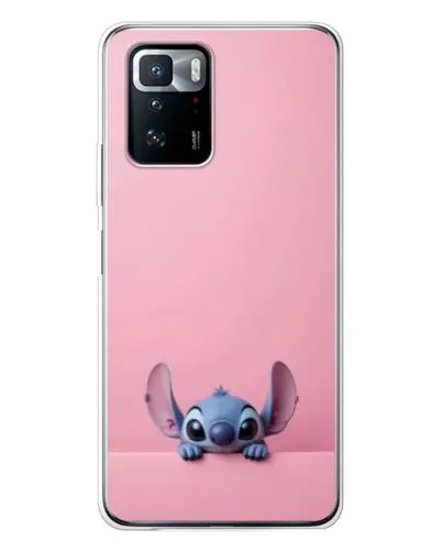 Чехол для Xiaomi POCO X3 GT с картинкой «Stitch выглядывает»