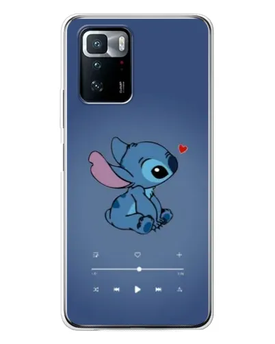 Чехол для Xiaomi POCO X3 GT с картинкой «Музыкальный Stitch»