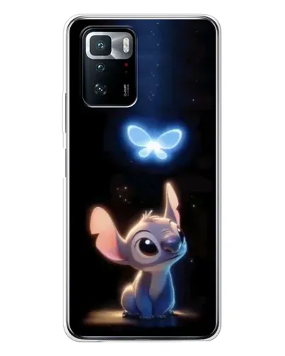 Чехол для Xiaomi POCO X3 GT с картинкой «Сияющий Стич»