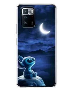 Чехол для Xiaomi POCO X3 GT с картинкой «Лунная ночь Стича»