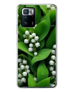 Чохол для Xiaomi POCO X3 GT з картинкою «Конвалії в зелені»