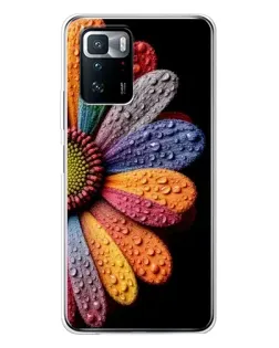 Чохол для Xiaomi POCO X3 GT з картинкою «Райдужна квітка»