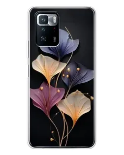 Чохол для Xiaomi POCO X3 GT з картинкою «Лілові квіти грації»