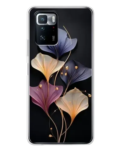 Чохол для Xiaomi POCO X3 GT з картинкою «Лілові квіти грації»