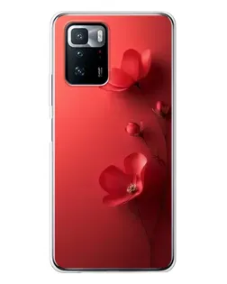 Чохол для Xiaomi POCO X3 GT з картинкою «Макові суцвіття»
