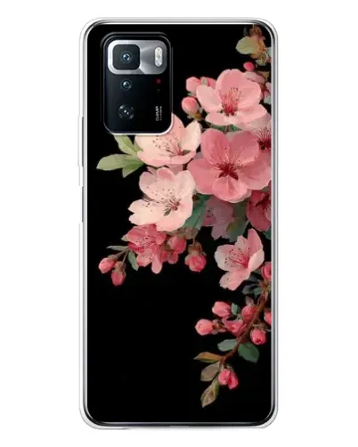 Чохол для Xiaomi POCO X3 GT з картинкою «Рожева гілка сакури»