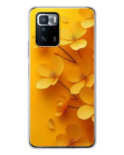 Чохол для Xiaomi POCO X3 GT з картинкою «Золоті пелюстки»