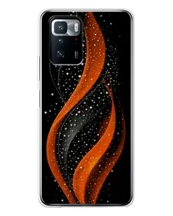Чехол для Xiaomi POCO X3 GT с картинкой «Огненная звездная волна» Чехол для Xiaomi POCO X3 GT с картинкой «Огненная звездная волна»