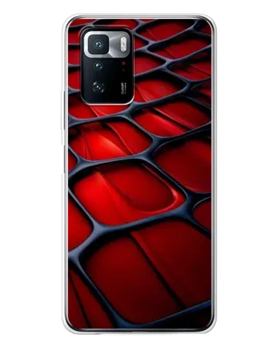Чехол для Xiaomi POCO X3 GT с картинкой «Красная глянцевая сетка» Чехол для Xiaomi POCO X3 GT с картинкой «Красная глянцевая сетка»