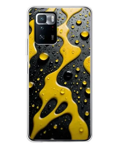 Чехол для Xiaomi POCO X3 GT с картинкой «Жидкое желтое золото» Чехол для Xiaomi POCO X3 GT с картинкой «Жидкое желтое золото»