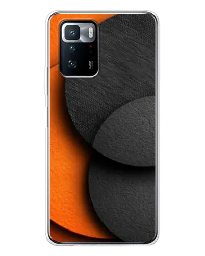 Чехол для Xiaomi POCO X3 GT с картинкой «Геометрия оранжевых кругов» Чехол для Xiaomi POCO X3 GT с картинкой «Геометрия оранжевых кругов»