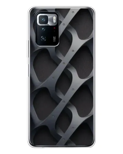 Чехол для Xiaomi POCO X3 GT с картинкой «Объемное серое плетение» Чехол для Xiaomi POCO X3 GT с картинкой «Объемное серое плетение»