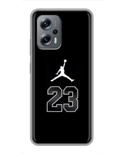Чехол для Xiaomi POCO X4 GT с картинкой «Jordan Flight 23»