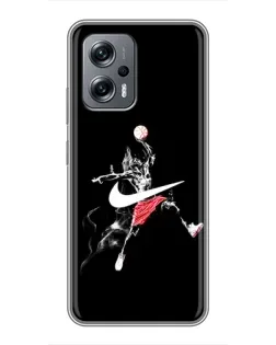 Чехол для Xiaomi POCO X4 GT с картинкой «Jordan Jumpman»